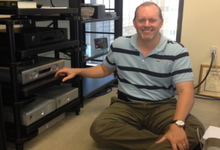 Allen Matkins Leck Gamble & Natsis's transaction wizard Pete Roth with a pair of beloved speakers.