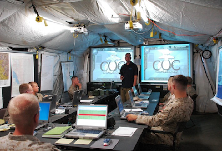 Marine corps command operations center