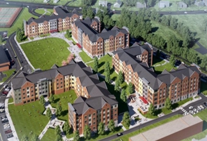 Shippensburg Rendering_Phase 2 Aerial