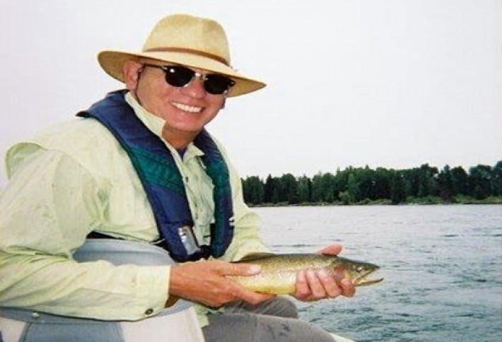 Mark Steele trout Jackson Hole