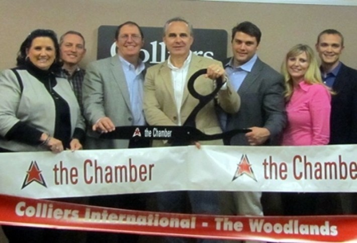 Colliers Woodlands office Chamber Ribbon Cutting