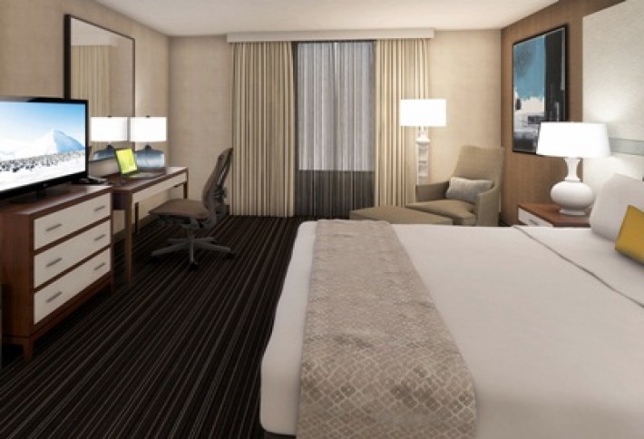 Wyndham guestroom rendering